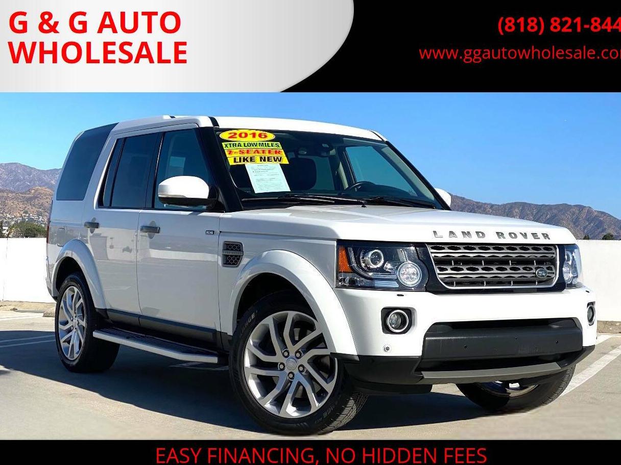 LAND ROVER LR4 2016 SALAG2V66GA816619 image